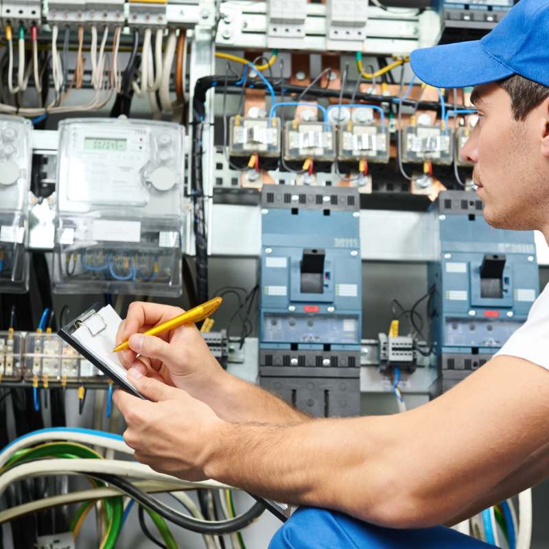 elektricien grote elektrakast